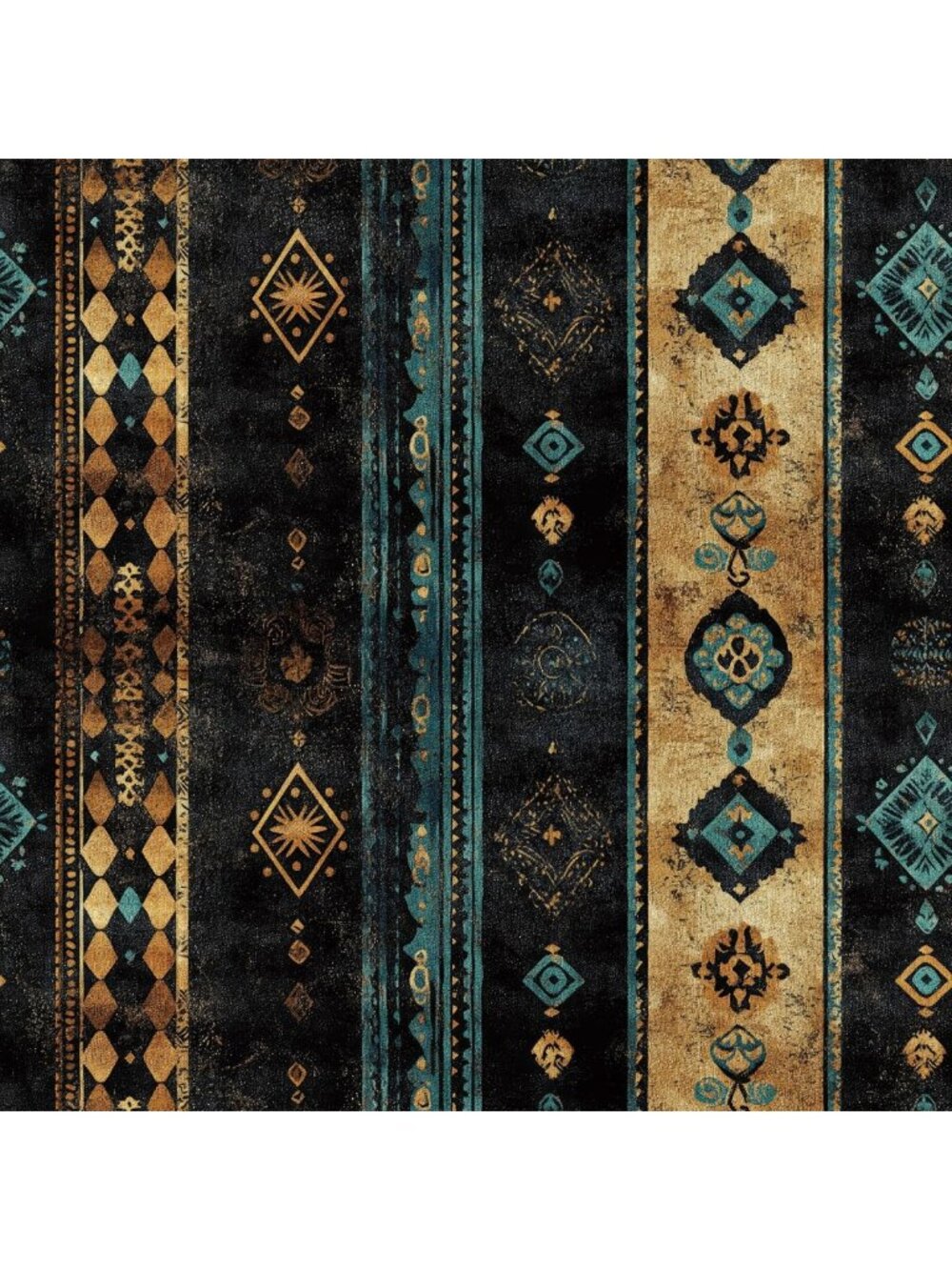 Vintage Boho Tribal Peel and Stick Wallpaper - Waterproof, Removable